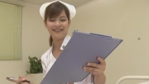 Exotic Japanese chick Mami Orihara in Best Nurse, Blowjob JAV clip