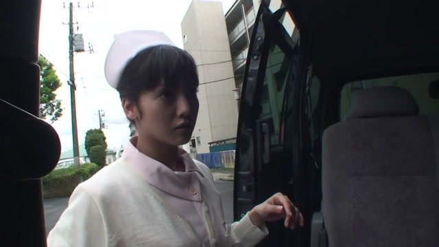 Fabulous Japanese girl Rei Mizuna in Incredible car, nurse JAV scene